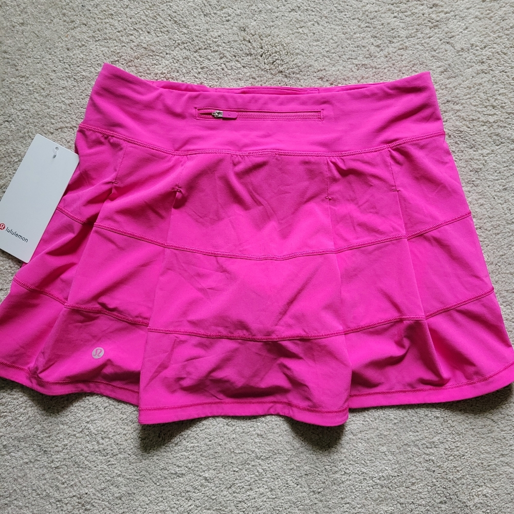 NWT Lululemon Pace Rival Mid-Rise Skirt Long Size 6